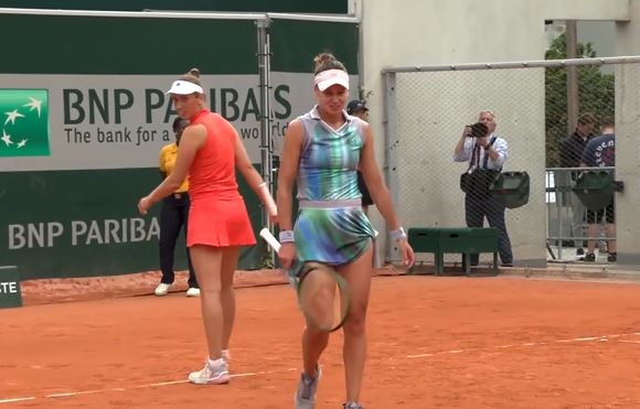poster url for Kudermetova/Mertens vs Cristian/Panova | Women's doubles, round 1 | Roland Garros 2025