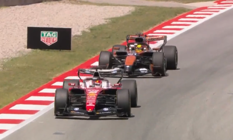 SILKY SMOOTH! Leclerc breezes past Piastri with ease