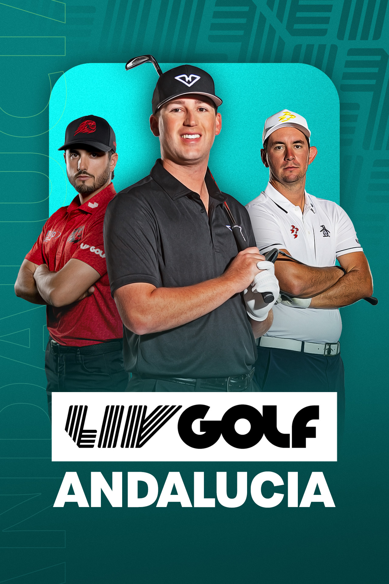 Liv golf andalucia 2025 golf vertical banner