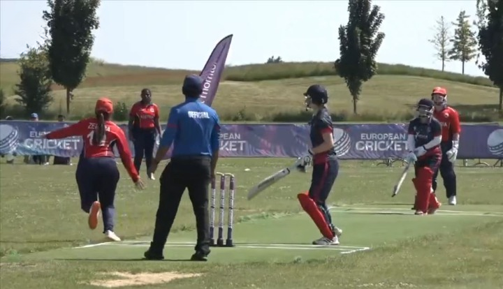 ECN Central Europe Cup T20IW, M6: AUT-W vs CZE-W - Highlights