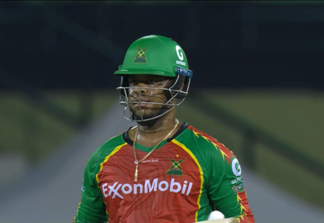 Guyana Amazon Warriors beat Jamaica Kingsmen by 8 wickets | Match 26