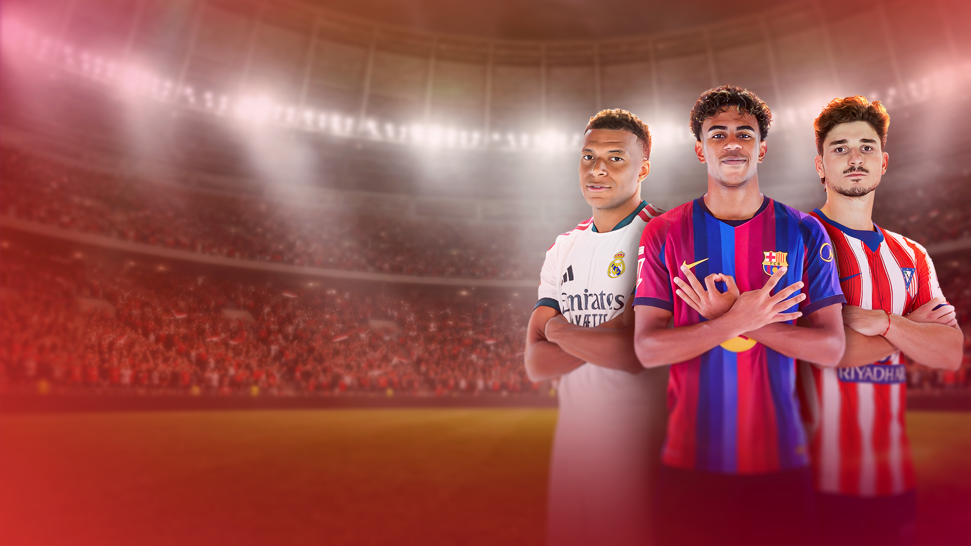 Laliga 2026-27 football banner
