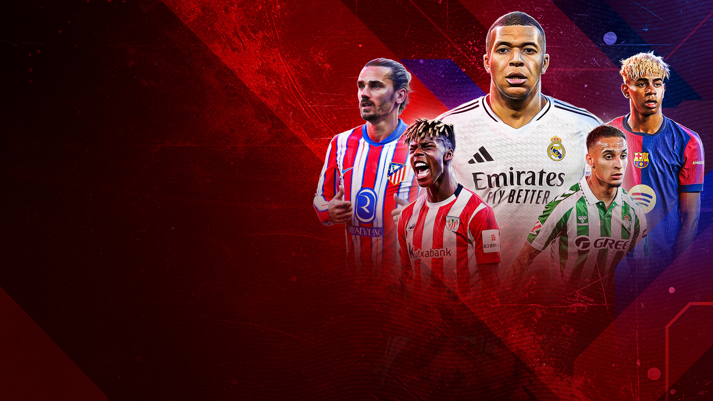 Laliga 2024-25 football banner