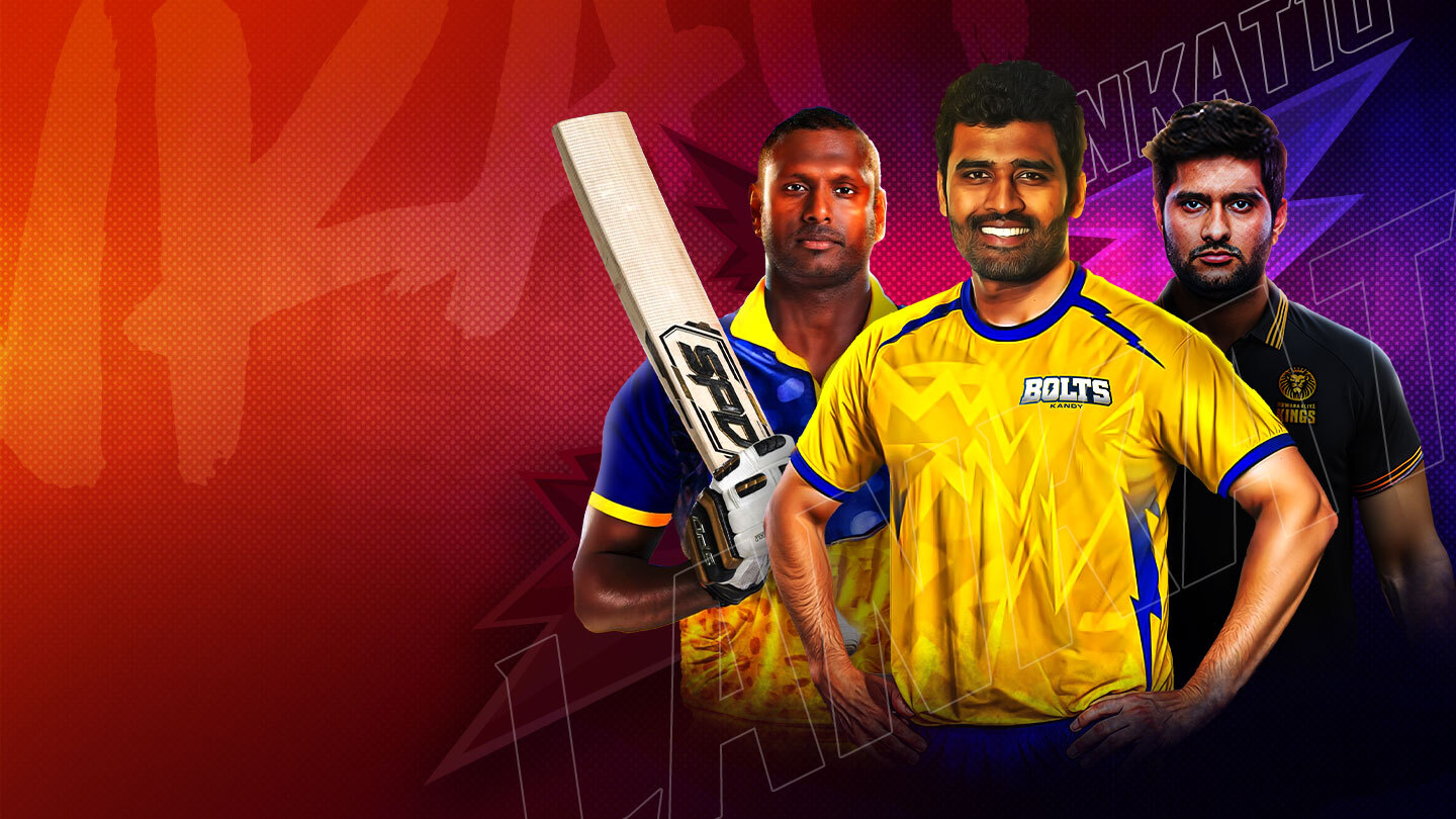Lanka t10 super league, 2024 cricket banner