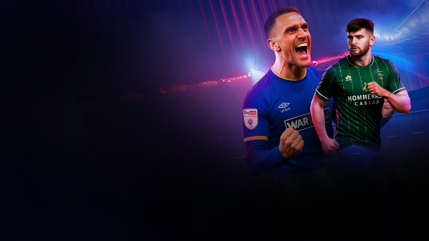 League two 2025-26 football banner