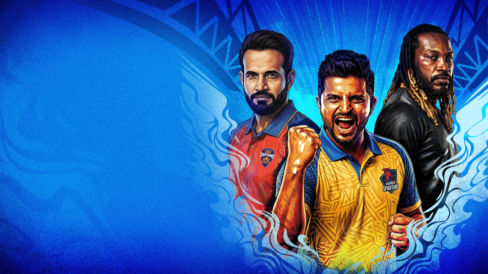 Legends league cricket, 2026 cricket banner