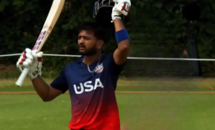 Canada vs USA: Monank Patel's 121* off 95