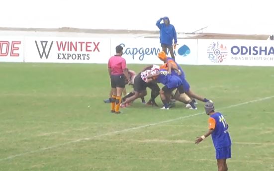 M34: Manipur 0-12 Telangana | Senior National Rugby 7s Men's 2024