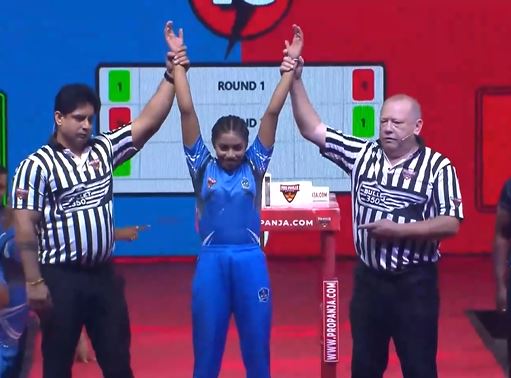 Jaipur Veers vs Mumbai Muscle | Ardhra Suresh vs Shweta Rajawat (55kg) | Hindi Highlights
