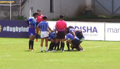M48: Uttar Pradesh 0-15 Assam | Senior National Rugby 7s Women's 2024