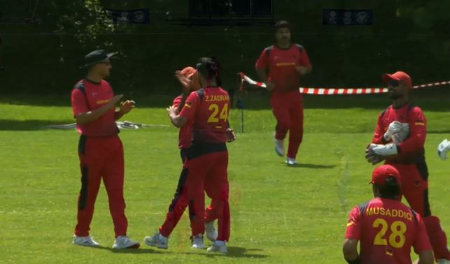 Germany beat Sweden by 2 runs 