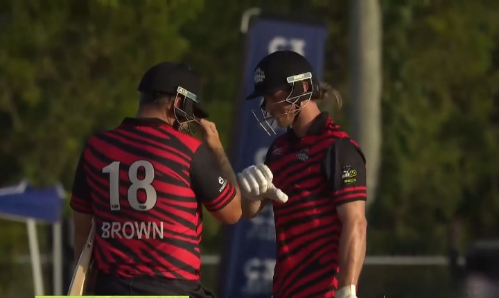 Caribbean Tigers beat Vegas Vikings by 10 wickets | Match 4