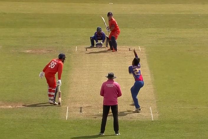 Michael Levitt's 86 off 53 | 5th T20I