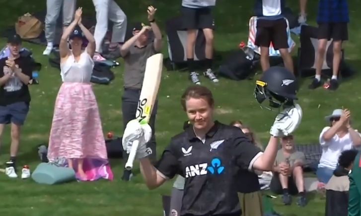 CLASS! Maddy Green brings up her 3rd ODI century