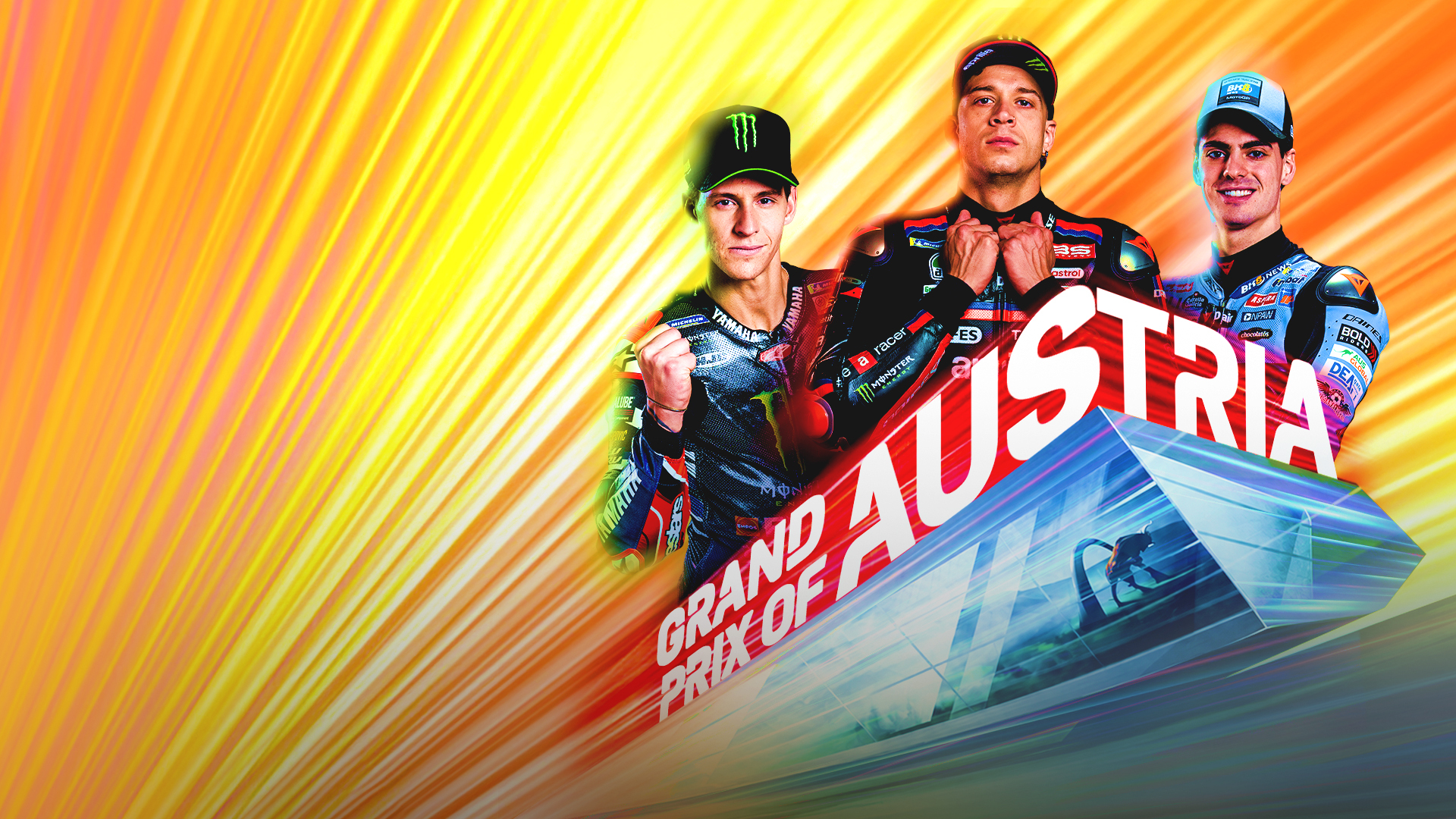 Grand prix of austria 2026 motogp banner