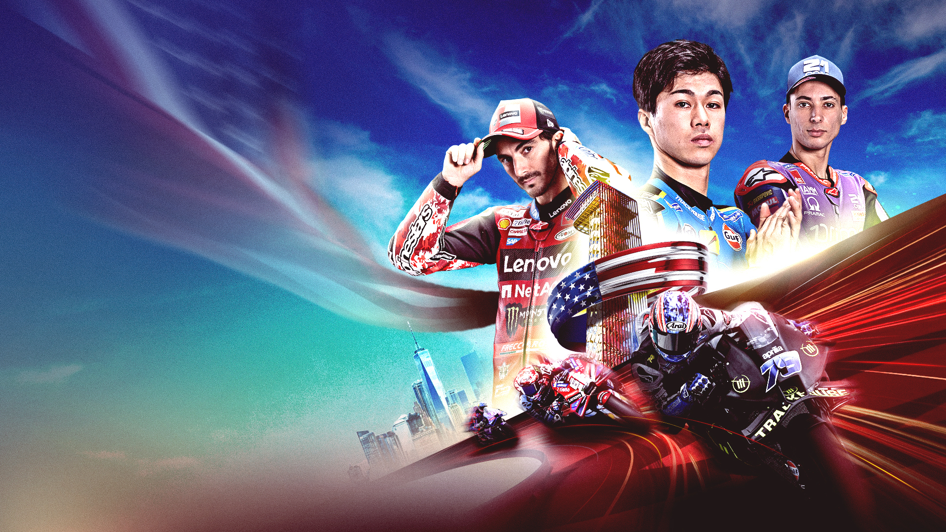 Red bull grand prix of the united states 2026 motogp banner