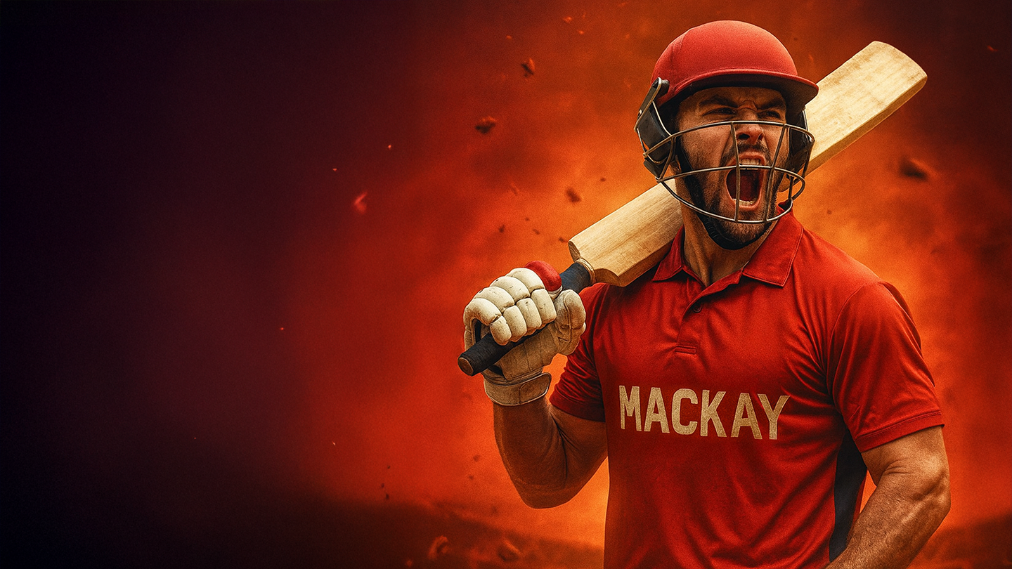 Mackay t20 championship, 2025 cricket banner