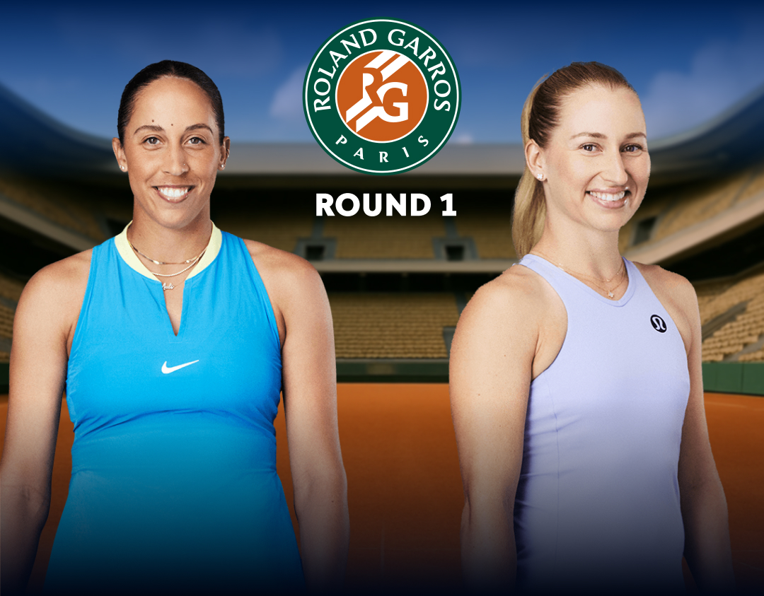 Round 1 of roland garros 2025 banner