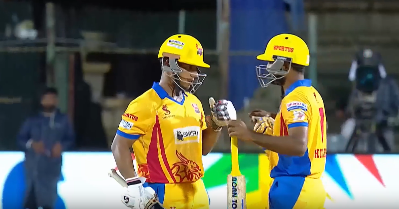 Mangaluru Dragons beat Bengaluru Blasters by 7 wickets | Match 33