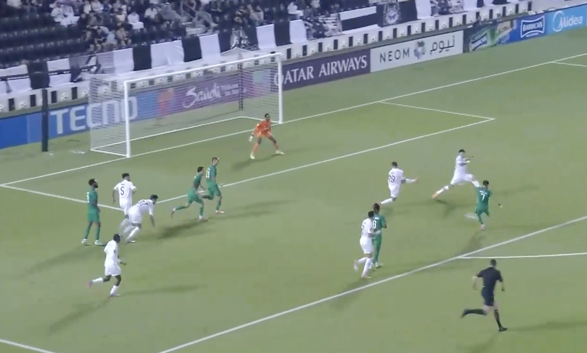 BRILLIANT! Mahrez gave Al-Ahli an early lead vs Al Sadd