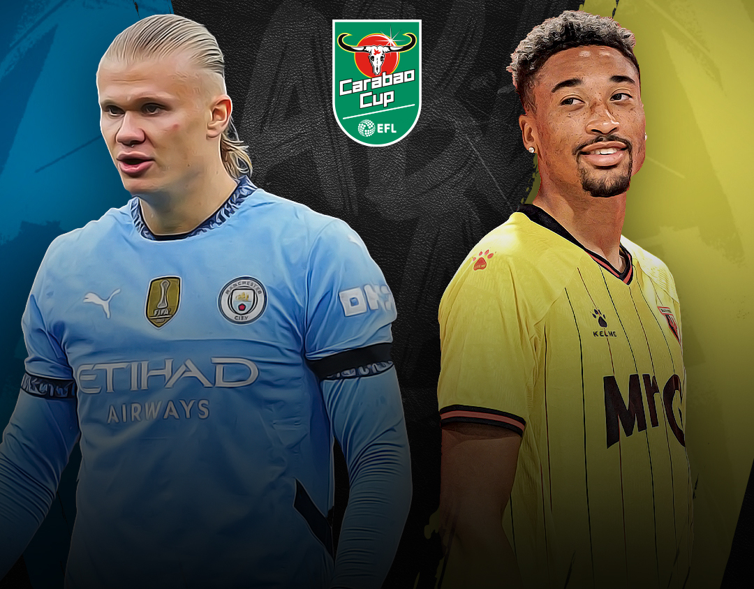 Match #16 of carabao cup 2024-25 banner