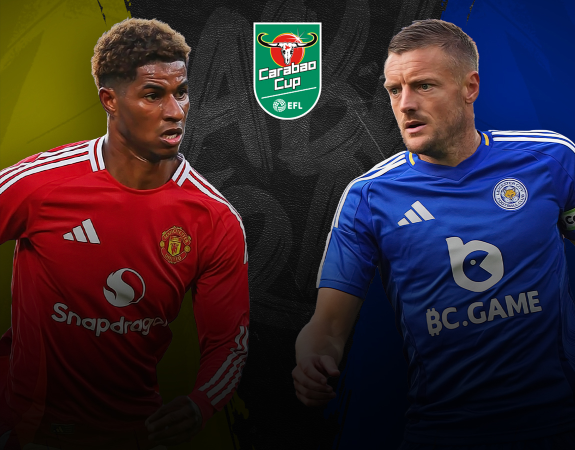 Match #25 of carabao cup 2024-25 banner