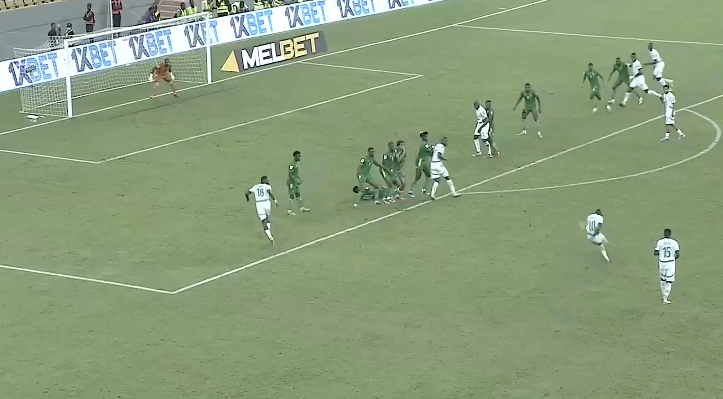 SENSATIONAL FREE-KICK! Mane scored a stunner for Senegal