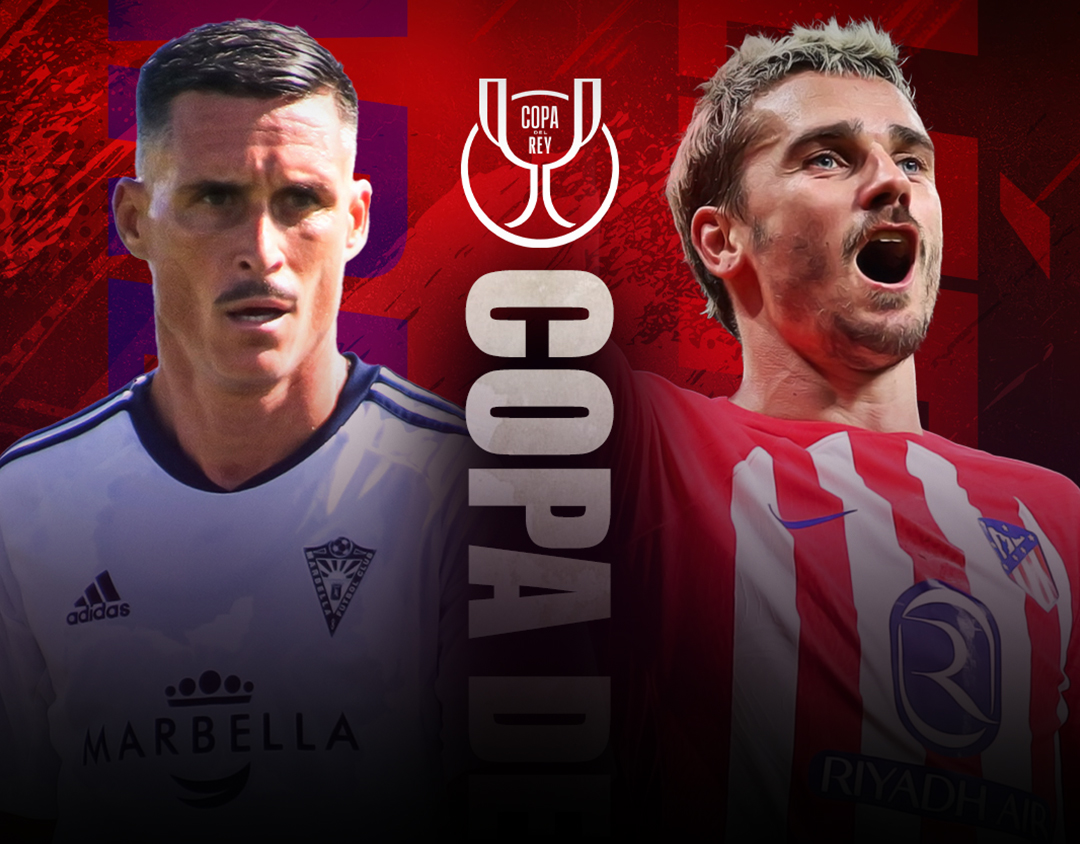 Match #8 of copa del rey 2024-25 banner