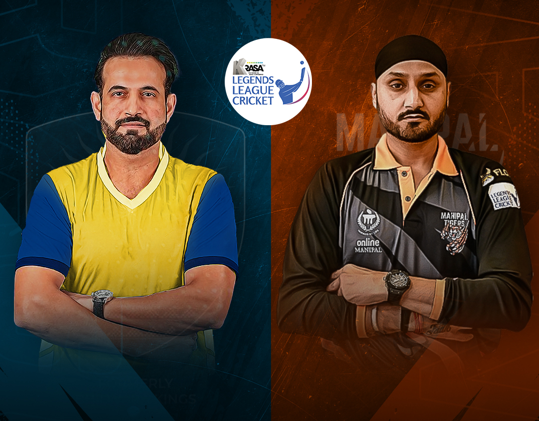 Match 7 of legends league cricket, 2024: konark suryas odisha vs manipal tigers banner