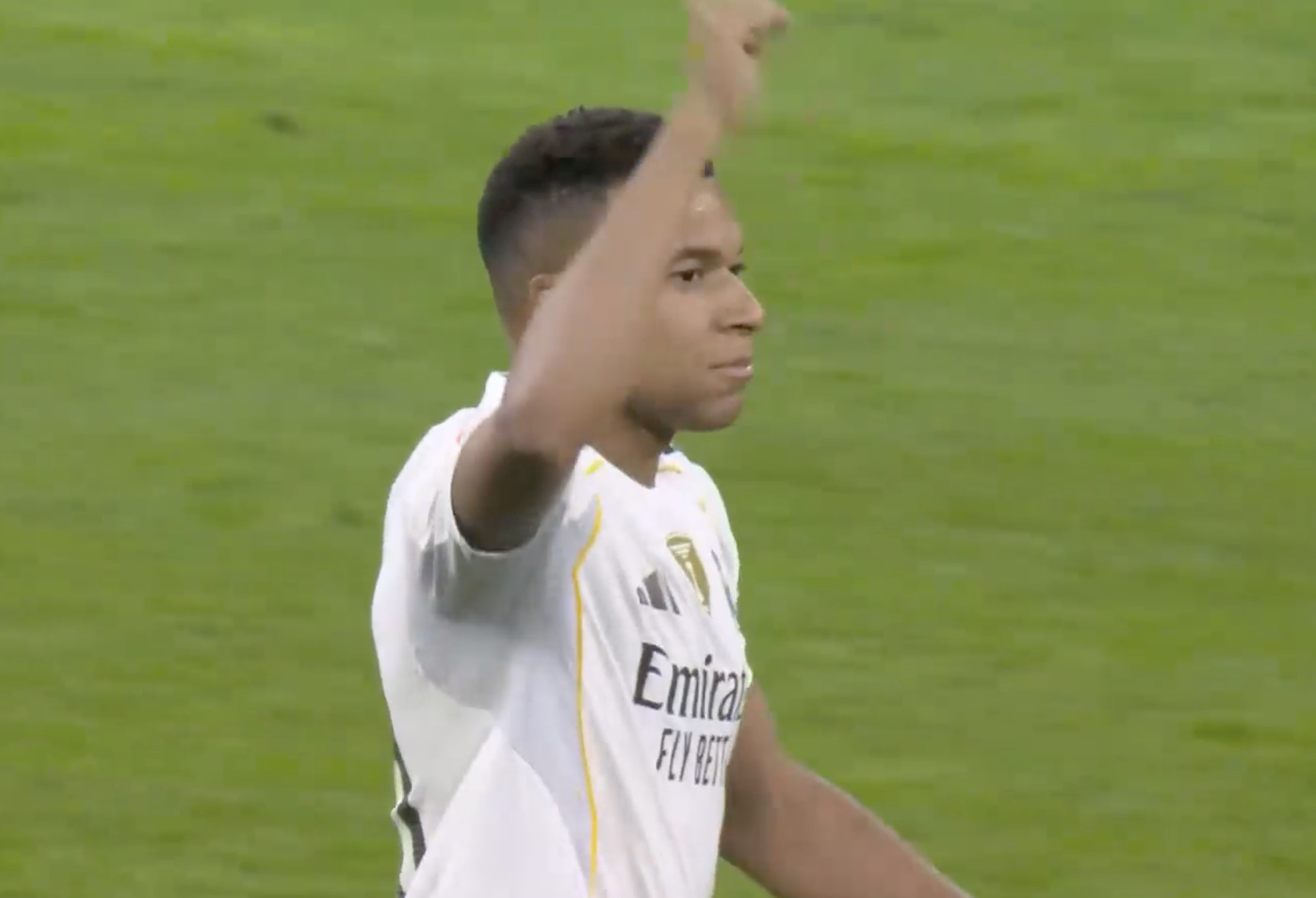 UNSTOPPABLE! Kylian Mbappe opened the scoring for Madrid