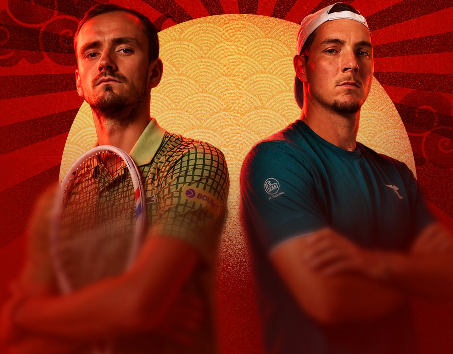 Grandstand 2 of atp masters - rolex shanghai masters banner
