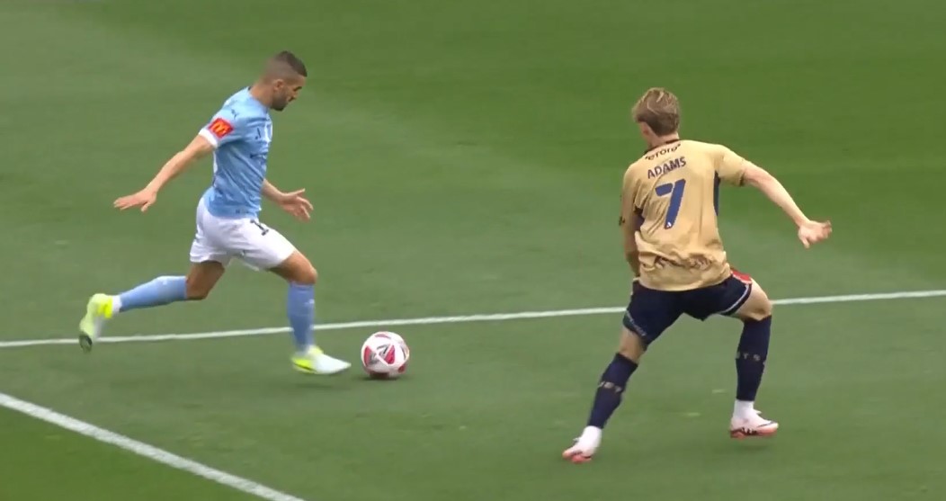 Instant impact! Tilio opens Melbourne City's account in two minutes!