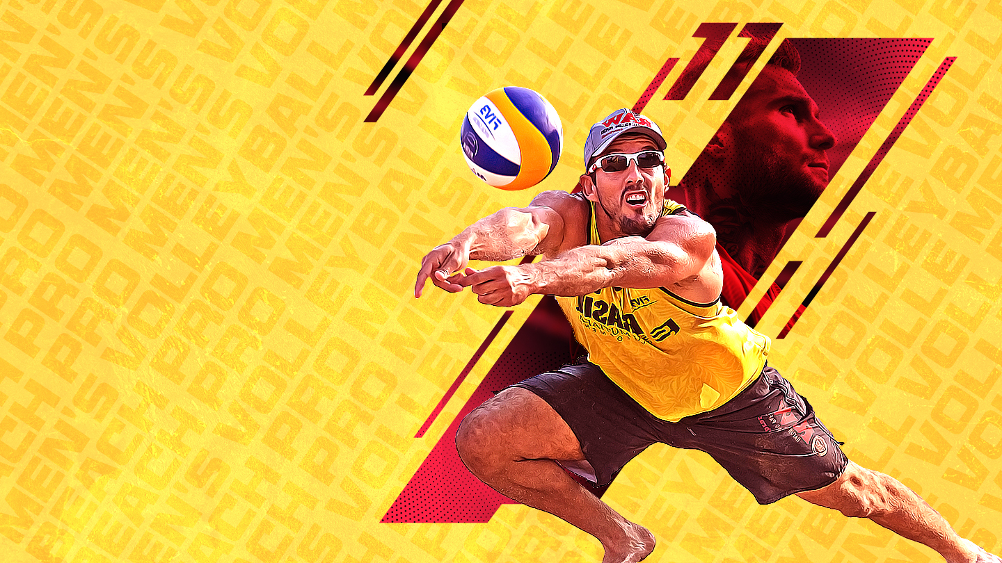 Volleyball beach pro tour live events banner
