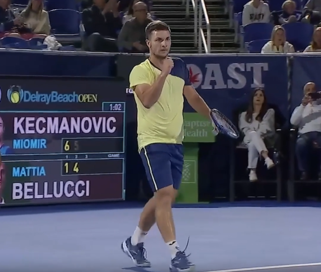 Miomir Kecmanovic vs Mattia Bellucci | Day 1 | Center Court