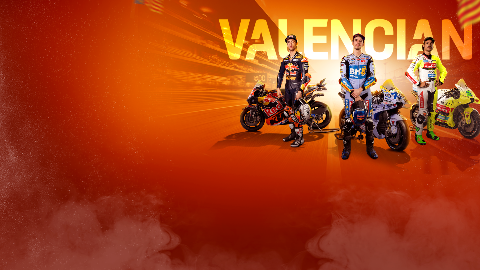 Motul grand prix of the valencian community motogp banner