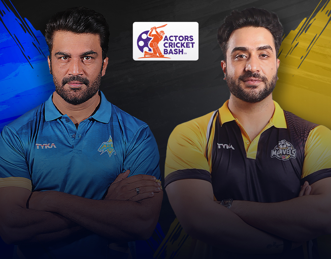  Of actors cricket bash: mumbai aces vs chennai marvels banner