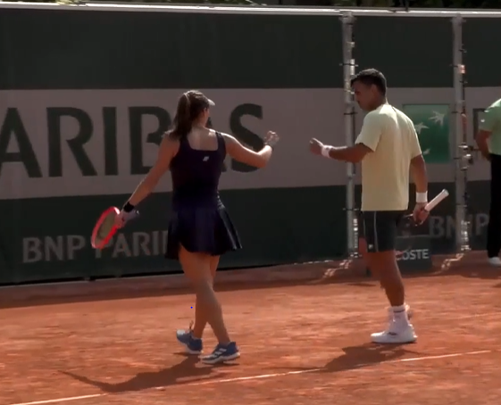 Stefani/Gonzalez vs Zhang/Arevalo | Mixed doubles, round 2 | Roland Garros 2025