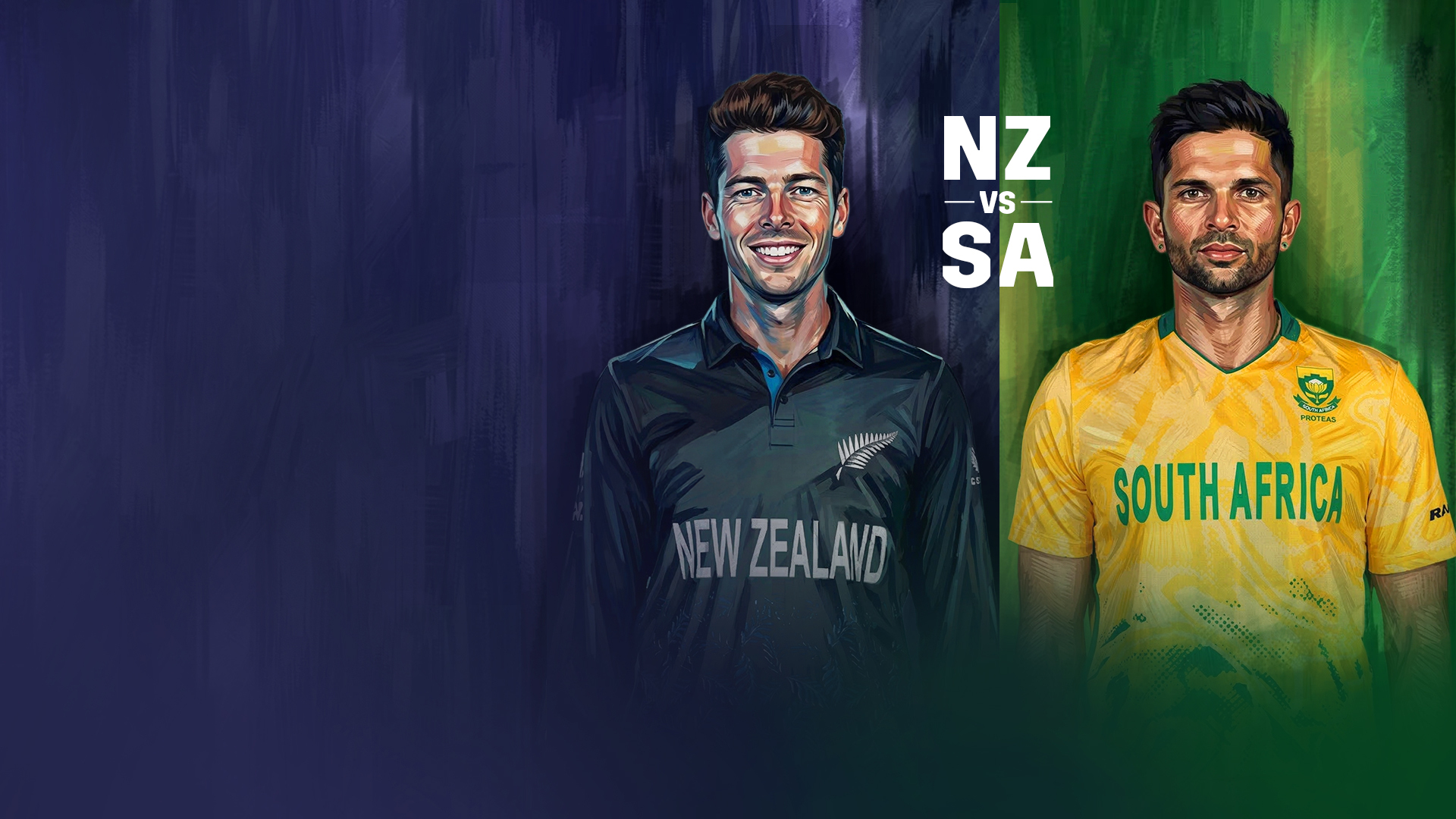 South africa tour of new zealand, 2026 cricket banner