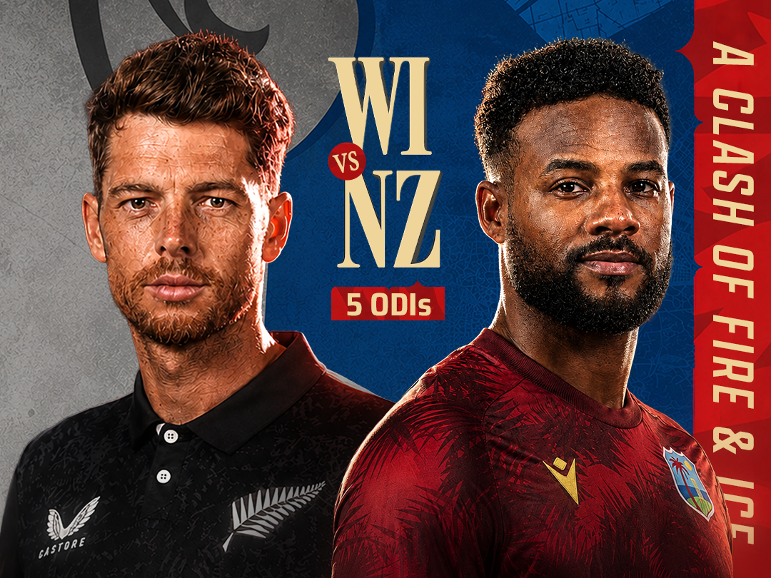 3rd odi of new zealand tour of west indies, 2026: west indies vs new zealand banner