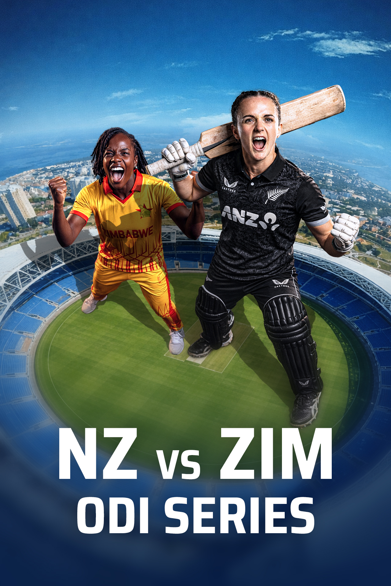Zimbabwe women tour of new zealand, 2026 tour image