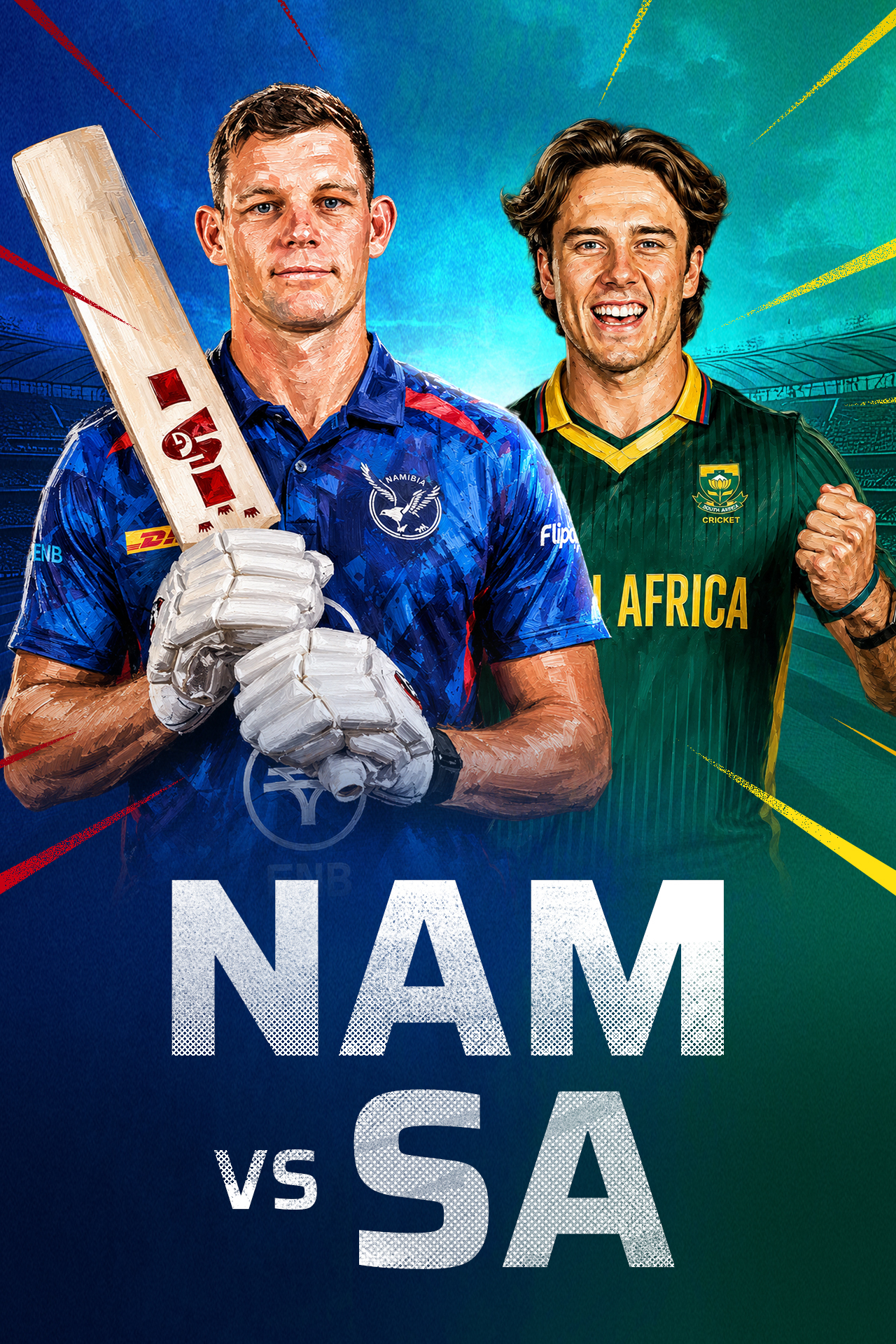 South Africa tour of Namibia, 2026