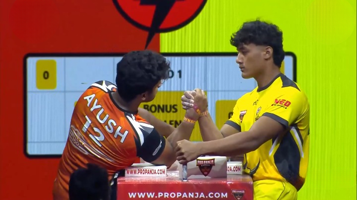 Kiraak Hyderabad vs MP Hathodas | Avilie Zuyie vs Ayush Negi (90 Kg) | Hindi Highlights
