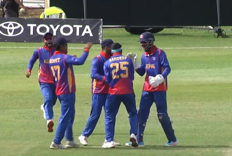 Nepal beat Netherlands by 16 runs | Match 78