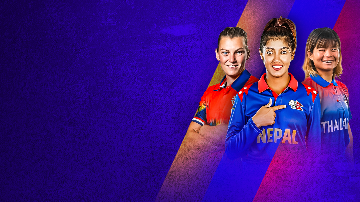 Nepal women's t20i triangular series cricket banner