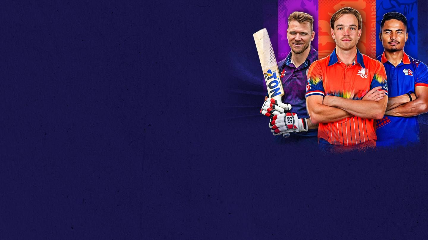 Nepal and netherlands tour of scotland, 2025 cricket banner