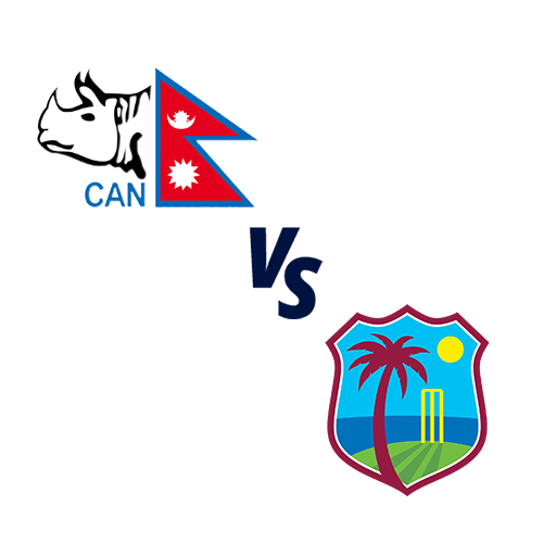 Nepal and west indies tour of uae, 2025 logo