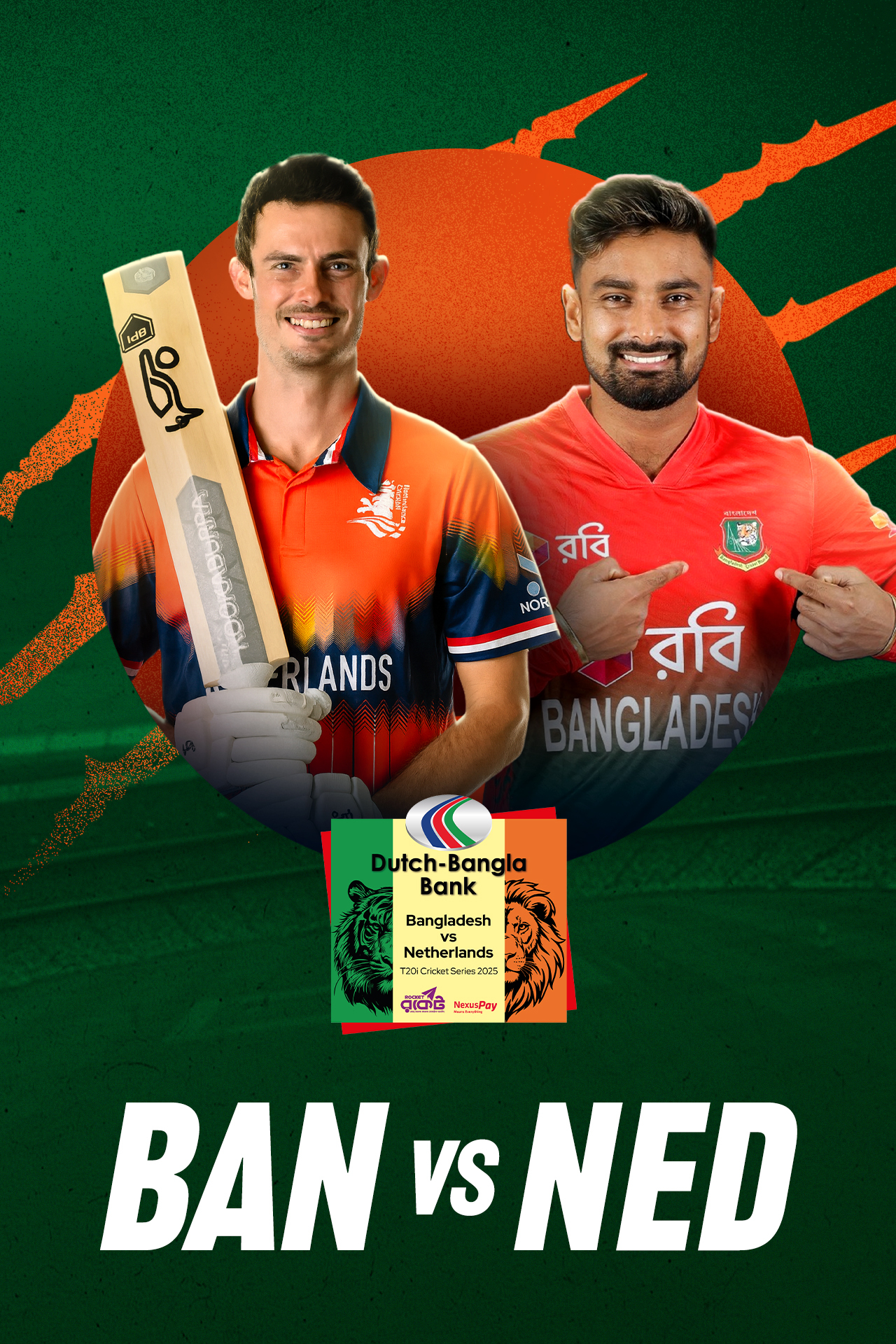 Netherlands tour of bangladesh, 2025 tour image