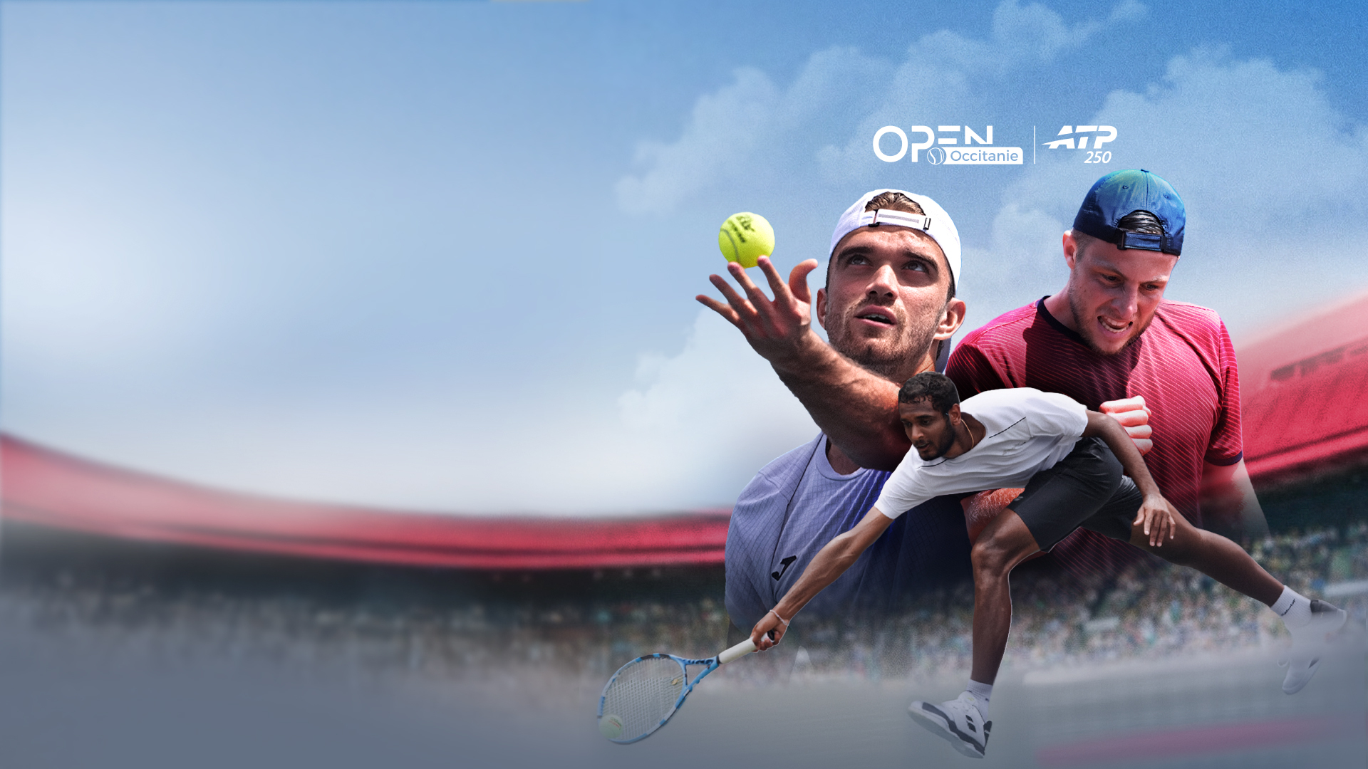 Atp 250 - open occitanie 2026 tennis banner