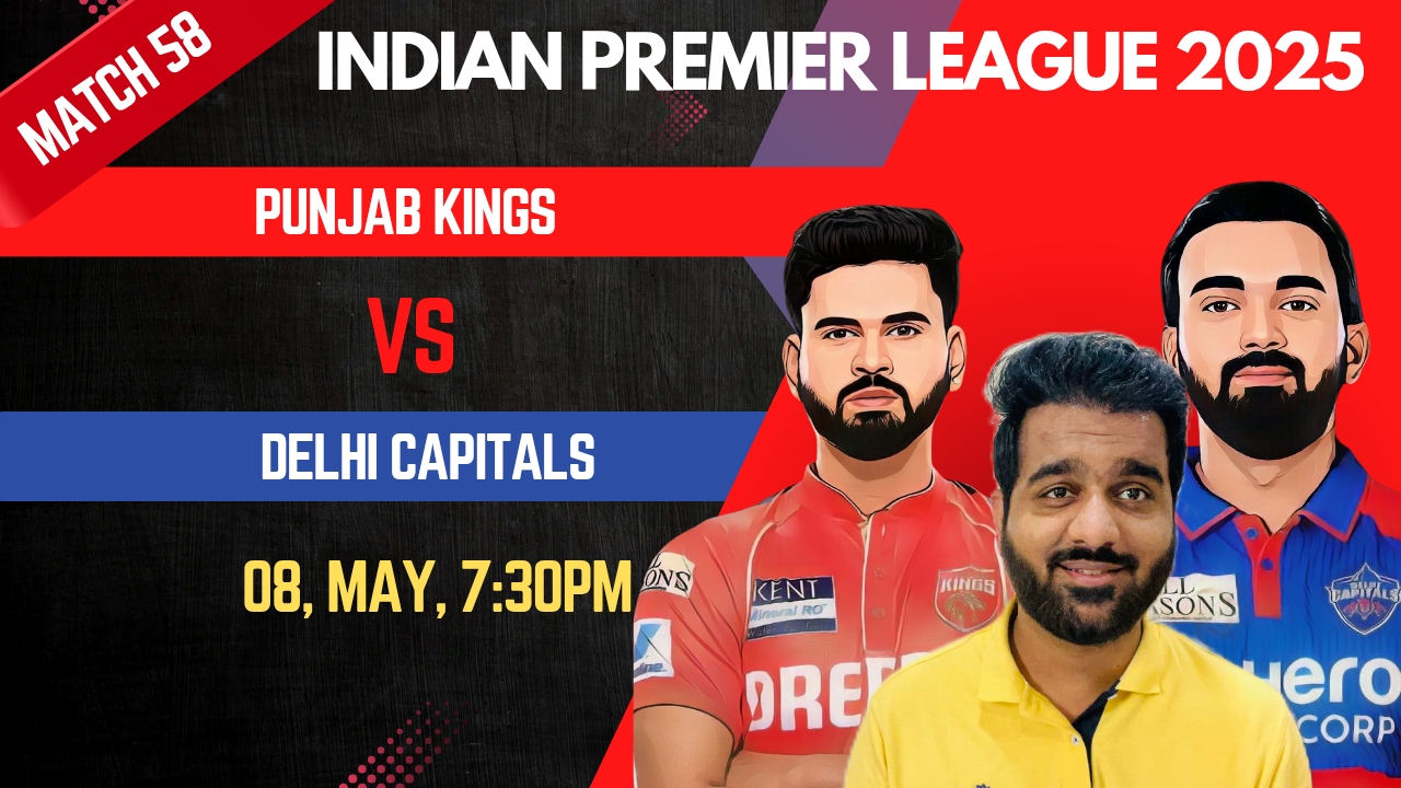 Match 58: Punjab Kings vs Delhi Capitals | Fantasy Preview
