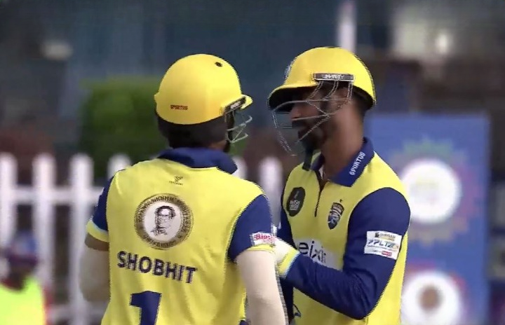 Mahe Megalo Strikers beat Villianur Mohit Kings by 3 wickets | Match 24